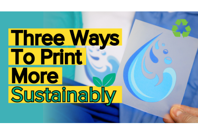 (image for) Three Ways To Print More Sustainably